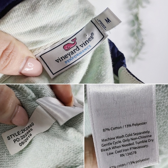 VINEYARD VINES Shep contrast quilted pullover - Picture 8 of 8